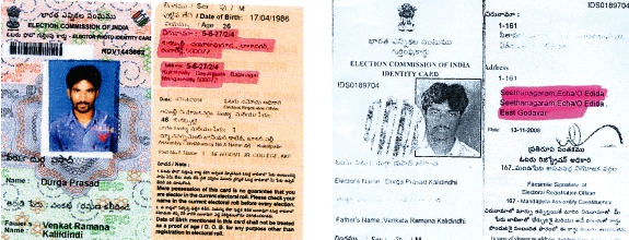 Telangana voter id card correction